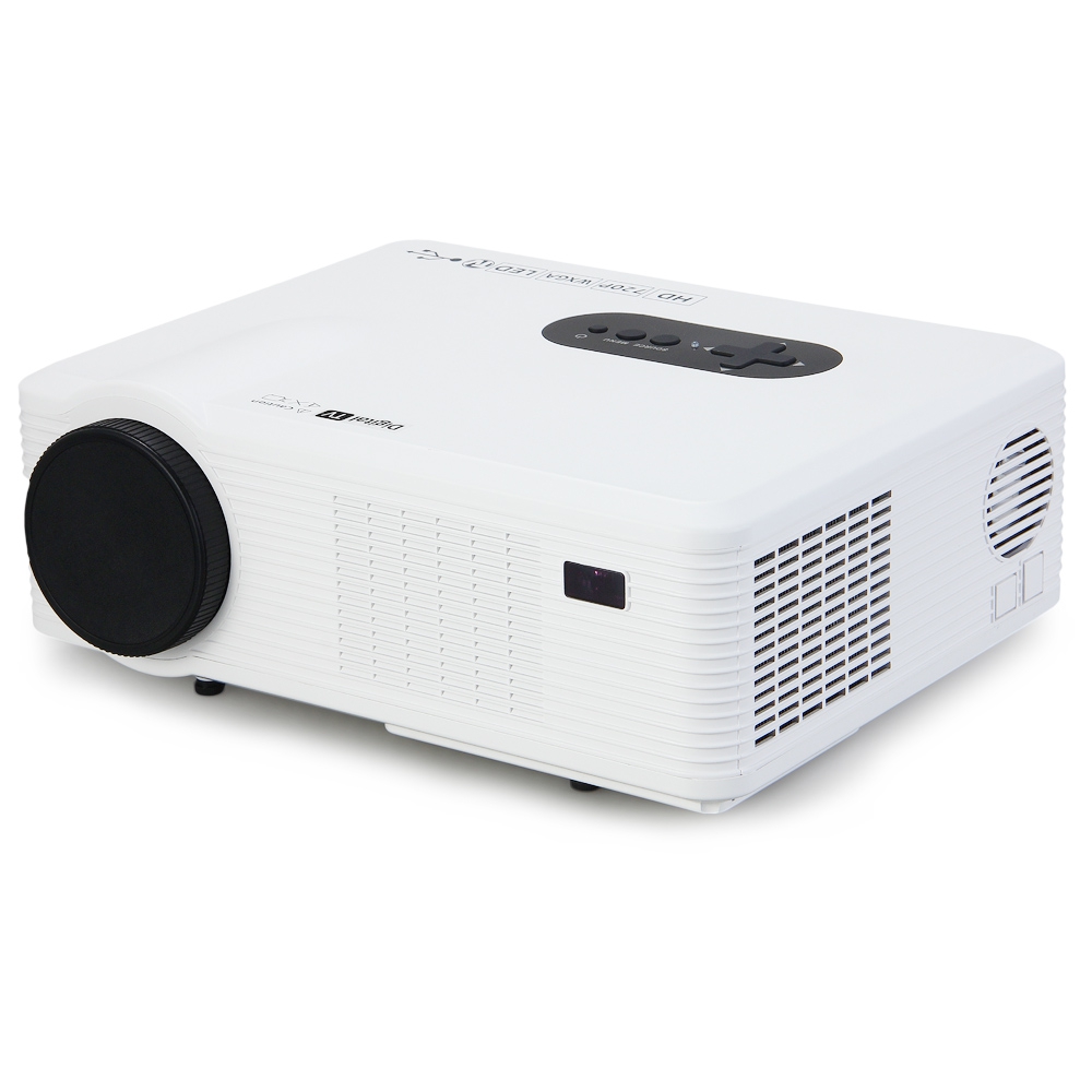 Excelvan CL720D LED Projector 3000 Lumens 1280x800 HD LCD Projector 3D