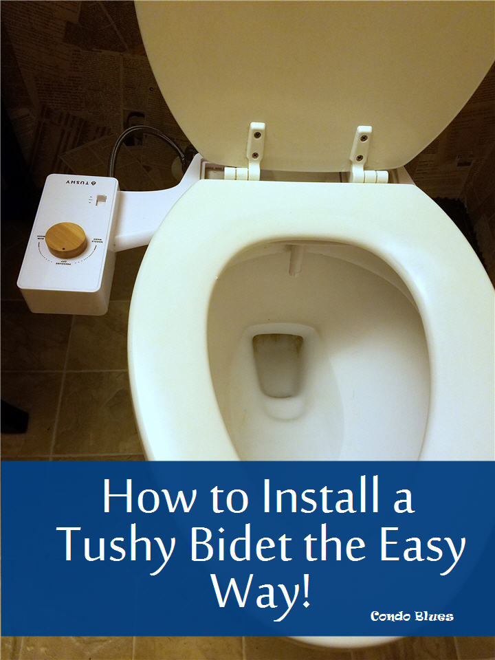 Condo Blues How to Install a Bidet Attachment