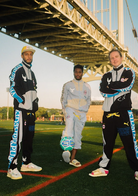 PUMA AND CREATIVE ARTISTS KIDSUPER STUDIOS RELEASE FOOTBALL INSPIRED STREETWEAR COLLECTION