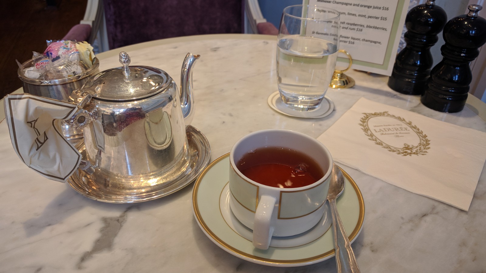 Afternoon Tea at Ladurée