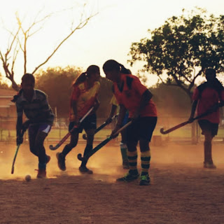 Rgukt srikakulam students in hockey tournment