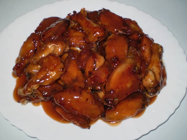 frango com molho agridoce Receita de frango com molho agridoce