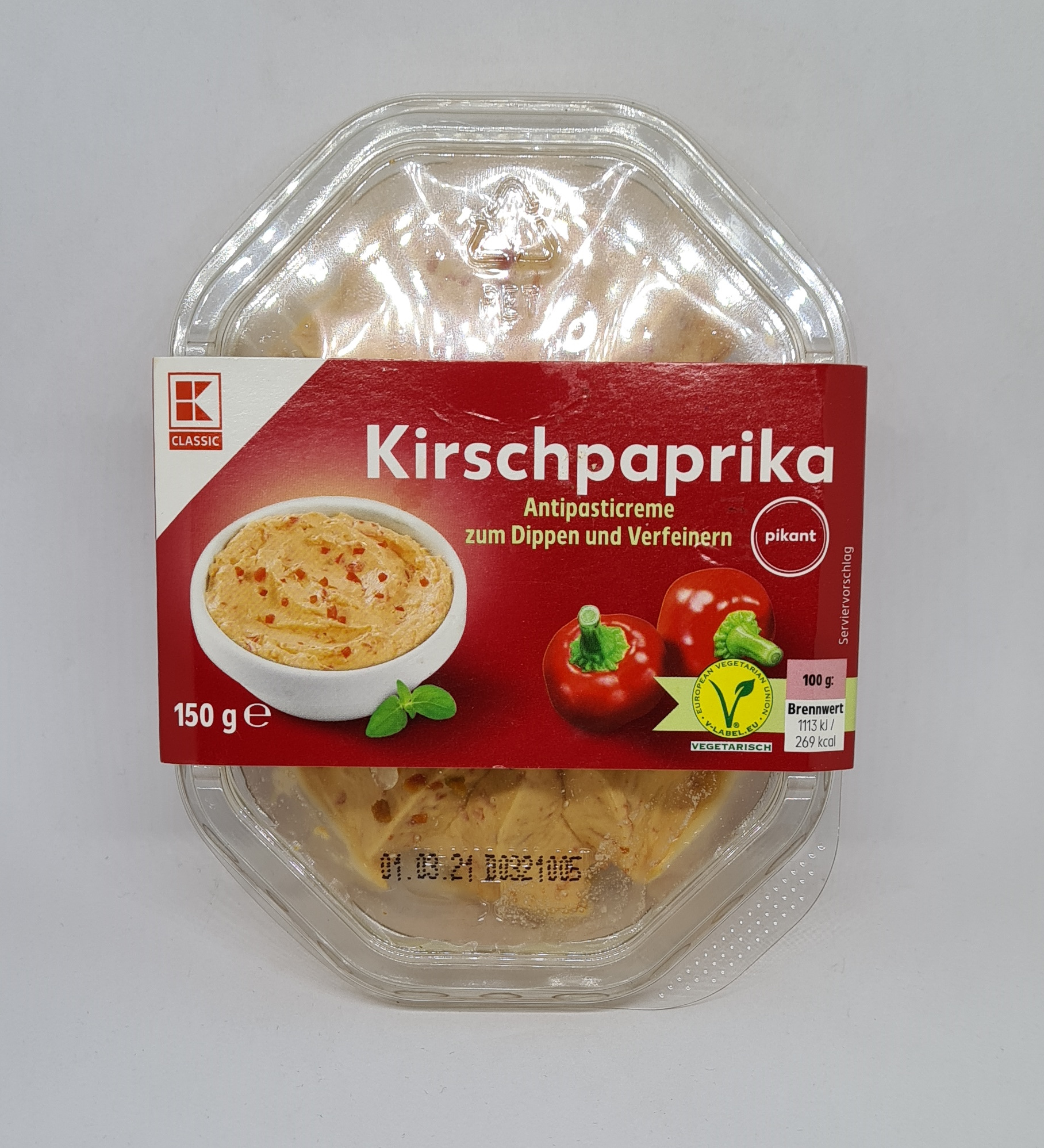 Chilihead77.de: Kaufland - K-Classic Kirschpaprika Antipasticreme