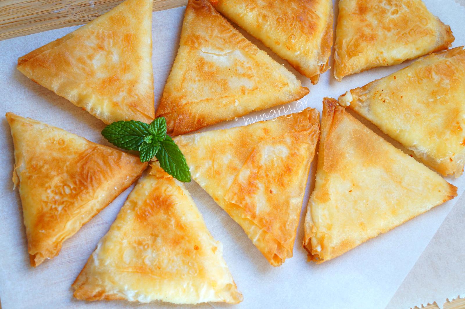 Kitchen Stories Cheese Filo Triangles