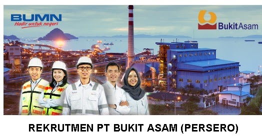 Lowongan Kerja SMK BUMN PT Bukit Asam Tbk Agustus Tahun