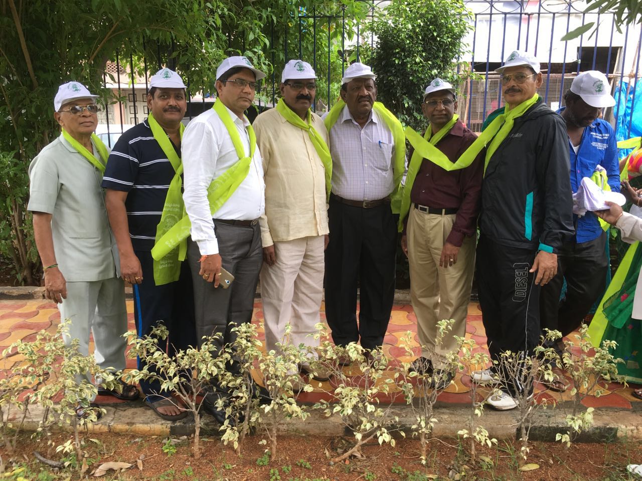 Walkers Clubs participation in Haritha Haram program initiated by T.S