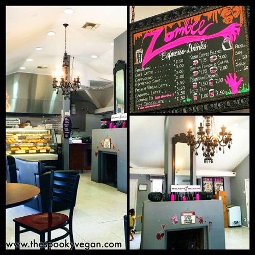 The Spooky Vegan Restaurant Review Zombee Donuts in Fullerton, CA