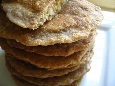 Paratha Stuffed with Sweet Potato and Potato