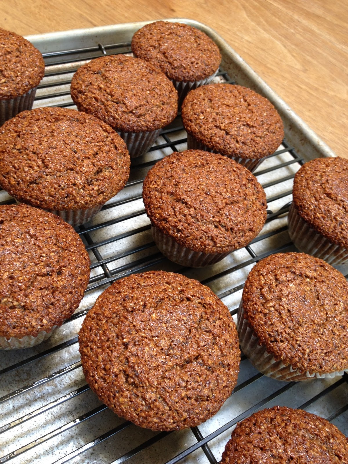 COOK WITH SUSAN Molasses and Raisin Bran Muffins