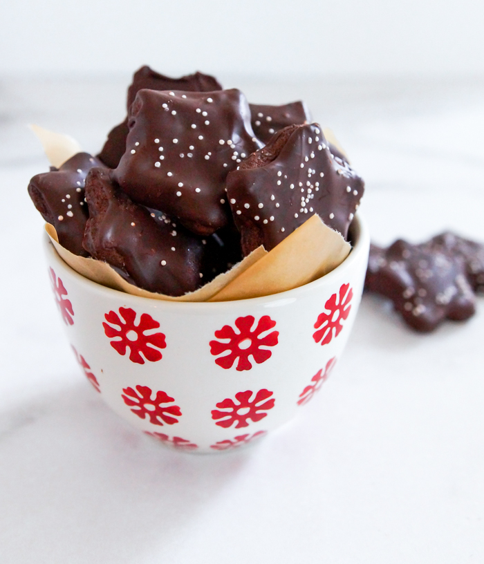    You might say we have a little love affair going with Trader Joe Copycat Trader Joe's Mini Dark Chocolate Mint Stars Recipe