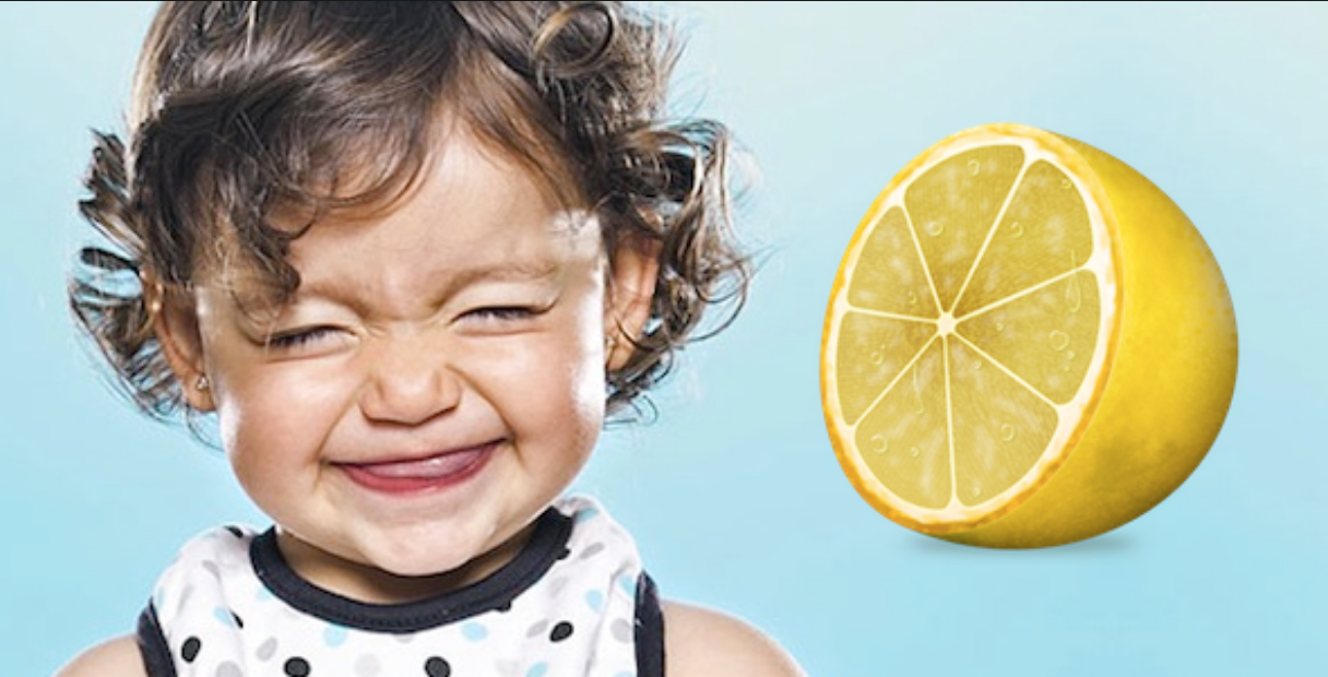 Выделение слюны при виде лимона. Детские эмоции. Кислый лимон. Лимон для детей. Лицо от лимона.