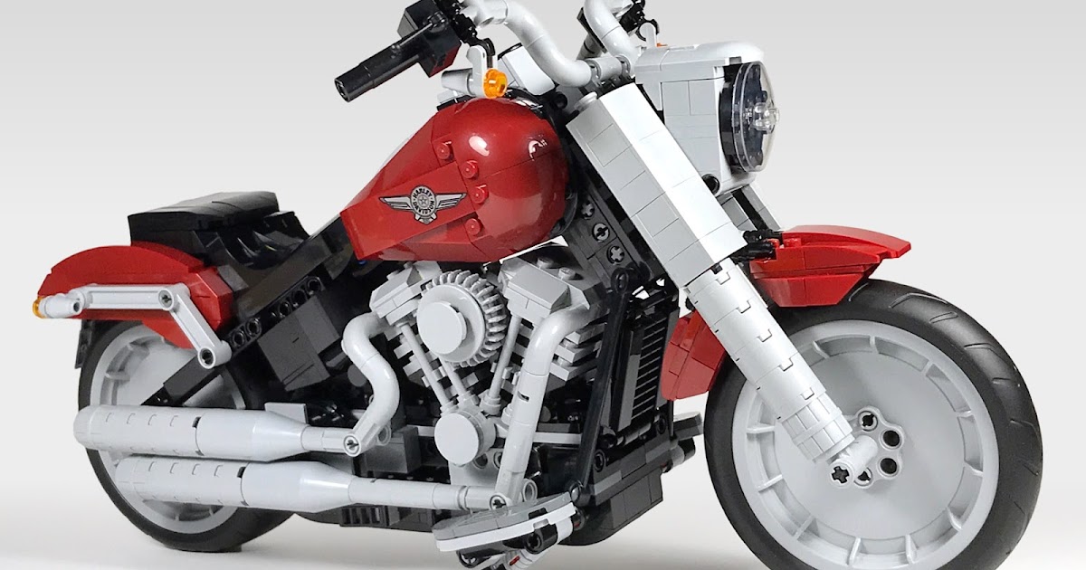 nedsænket Indlejre Stor mængde LEGO® Creator Expert review: 10269 Harley-Davidson Fat Boy | New  Elementary: LEGO® parts, sets and techniques
