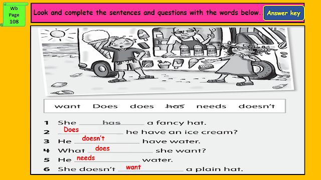 GRADE ONE : English