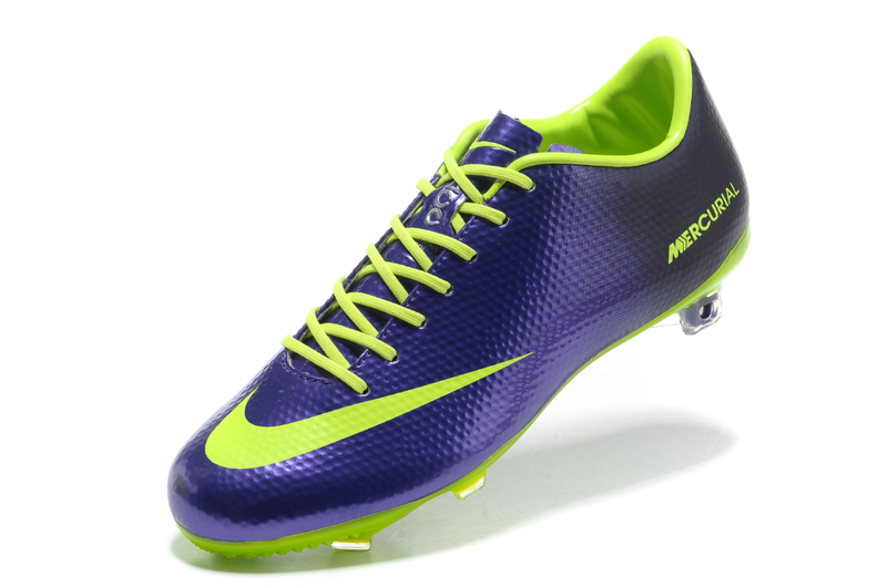 nike mercurial purple and yellow