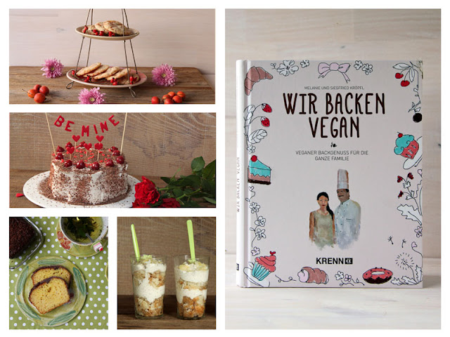 Rezension: Wir backen vegan von Melanie & Siegfried Kröpfl - Freude am Kochen