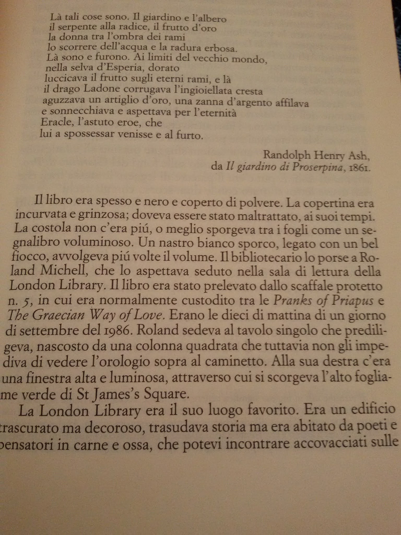 Il taccuino delle voci Possessione. Una storia romantica