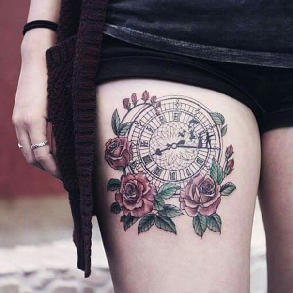Clock Tattoo Ideas