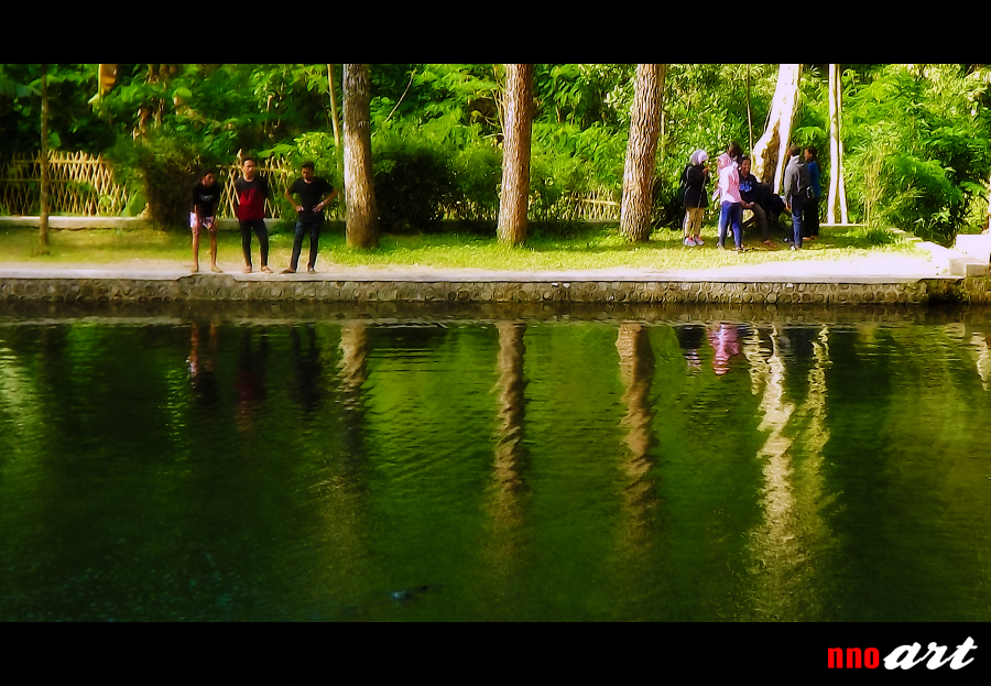 Wisata Rambut Monte Blitar - Candi, Telaga dan Ikan Dewa | nnoart