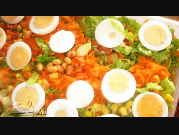 Simple way to make Nigeria salad🥗 🥗