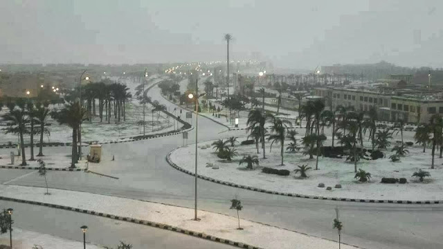 Cairo Egypt snow randommusings.filminspector.com