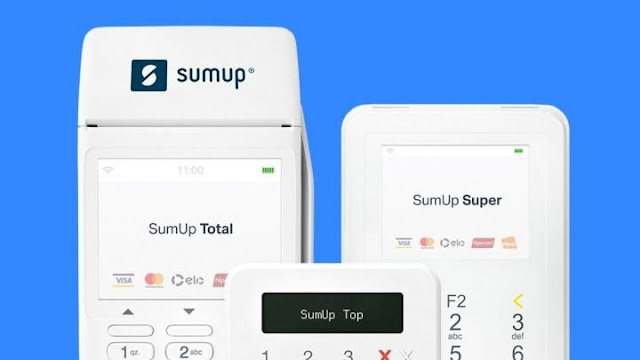 Hoje você pode ter a sua máquina de cartão da SumUp com 5 por cento de desconto.
