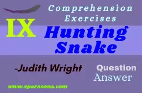 Hunting Snake by Judith Wright