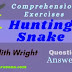 Comprehension Exercises |  Hunting Snake | Judith Wright | Class 9 | Grammar | প্রশ্ন ও উত্তর