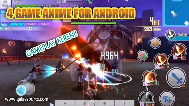 4 Game Android Anime Terbaru yang wajib kamu coba!