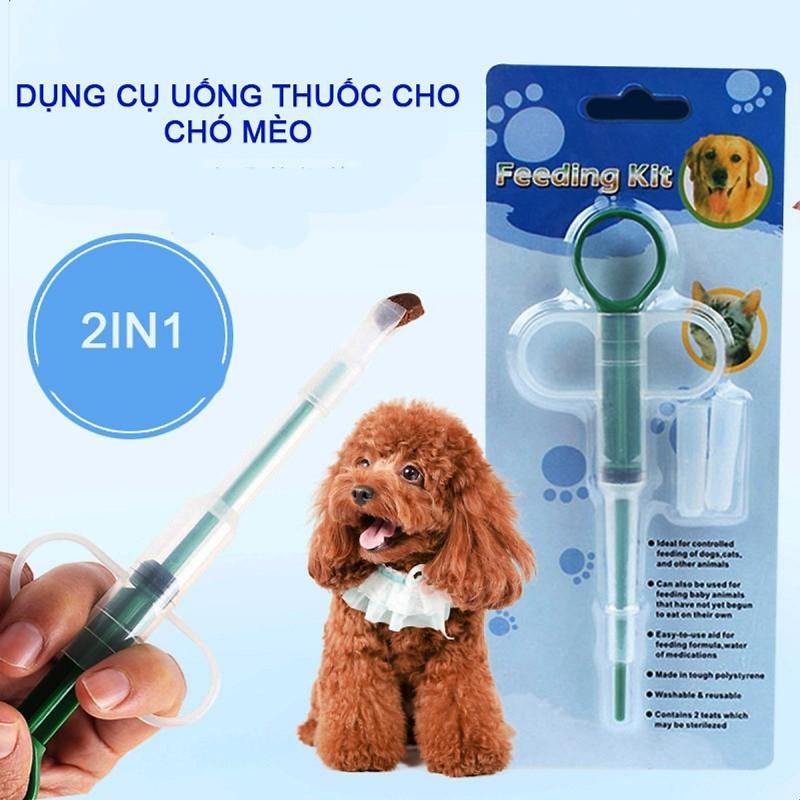 Dụng cụ uống thuốc cho chó mèo – Dụng cụ hỗ trợ uống thuốc cho chó mèo