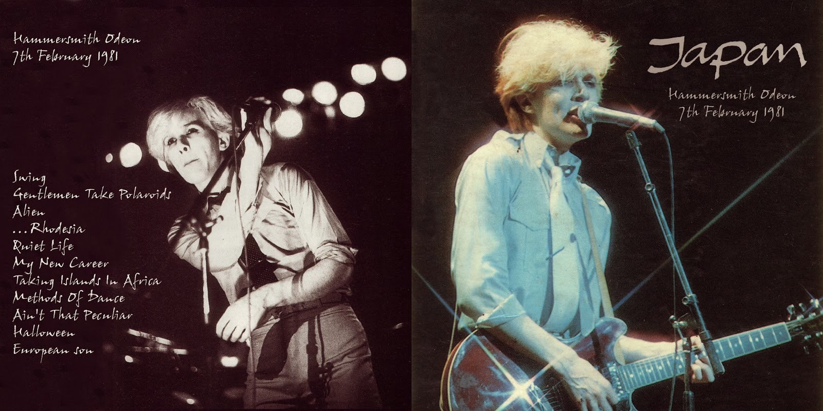 Japan In Concert Hammersmith Odeon 1981 Past Daily So vrogue.co