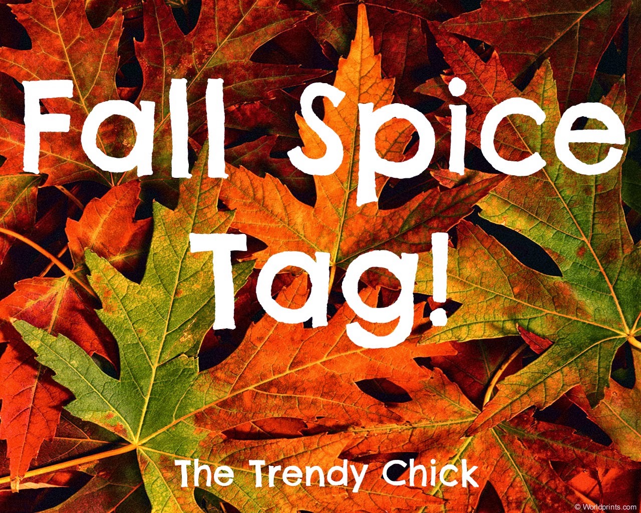 Fall Spice Tag