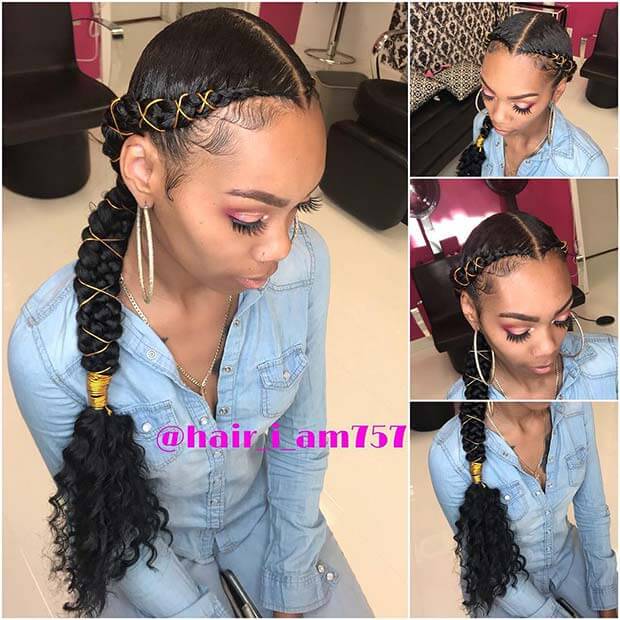 26 Beautiful Butterfly Braid Hairstyle Ponytails To Copy In 2020