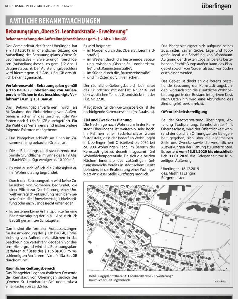 Bub Burger Fur Uberlingen 2019