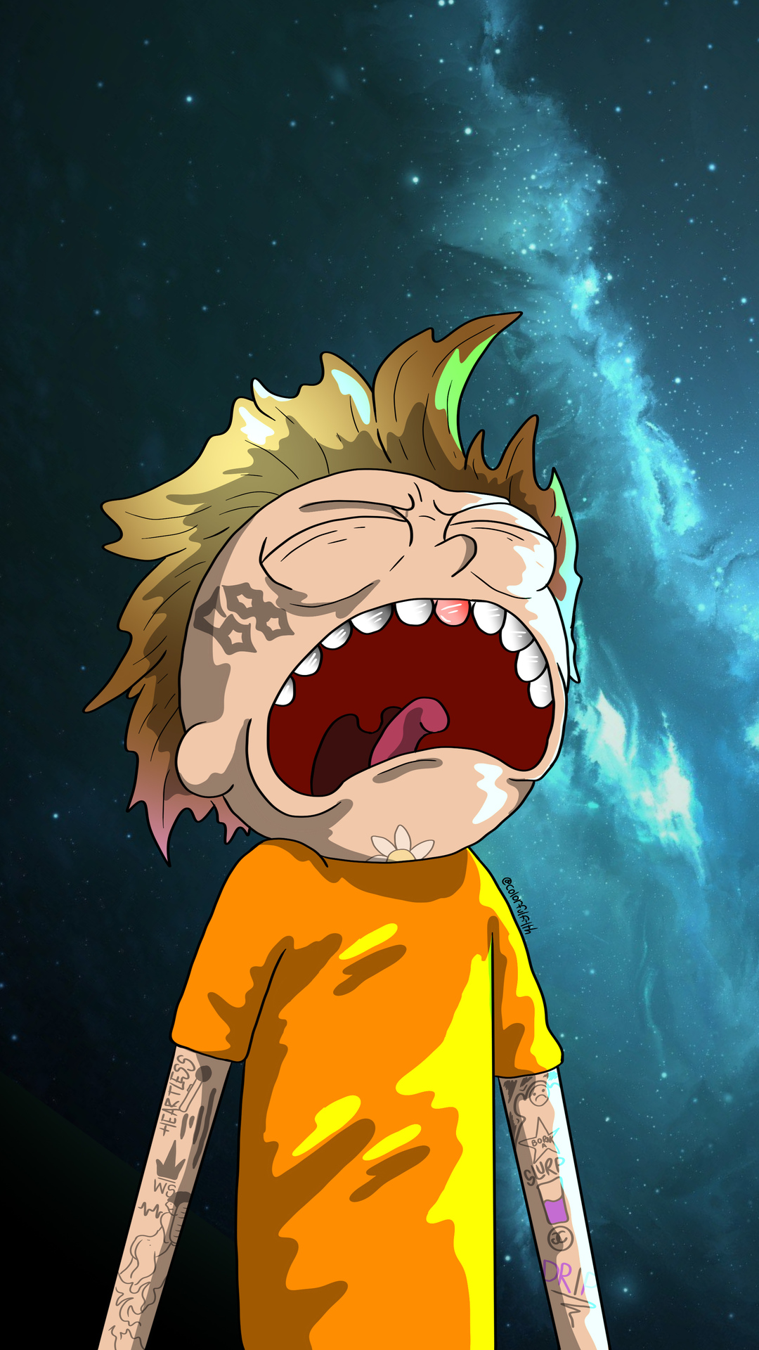 Rick And Morty Fan Art Wallpaper
