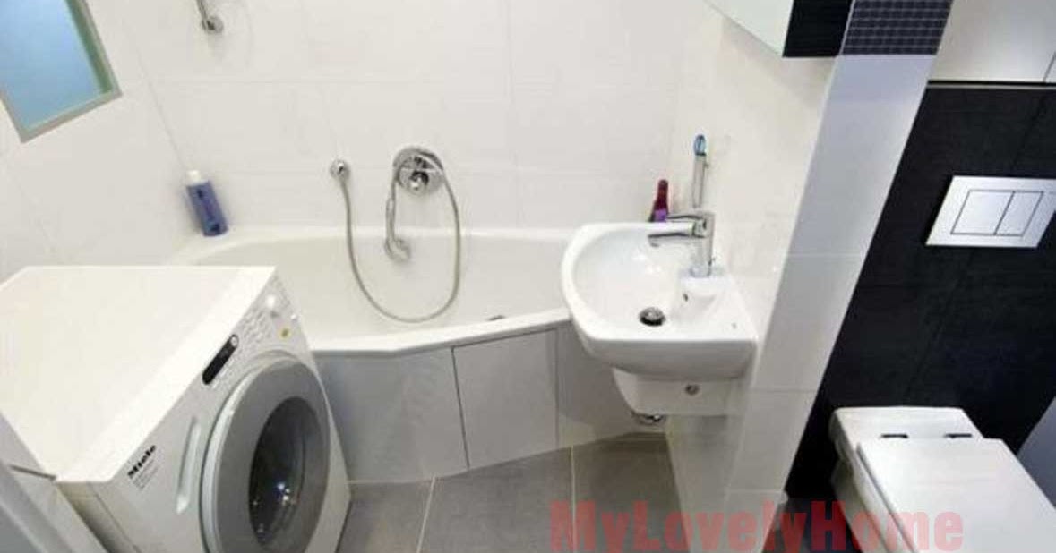Washing Machine In Bathroom Installation Ideas My Lovely Home