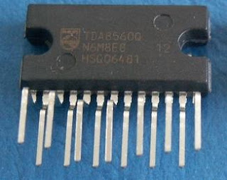 Electronic Circuit Amplifier TDA8560Q | Picture of Good Electronic Circuit