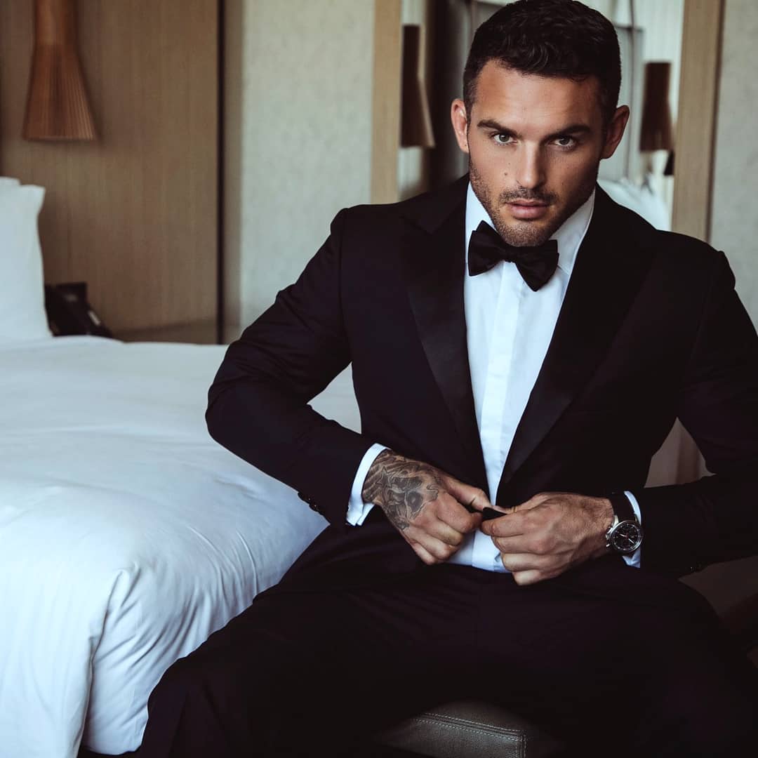 handsome-masculine-suited-men-sexy-straight-arm-tattoo-gentleman