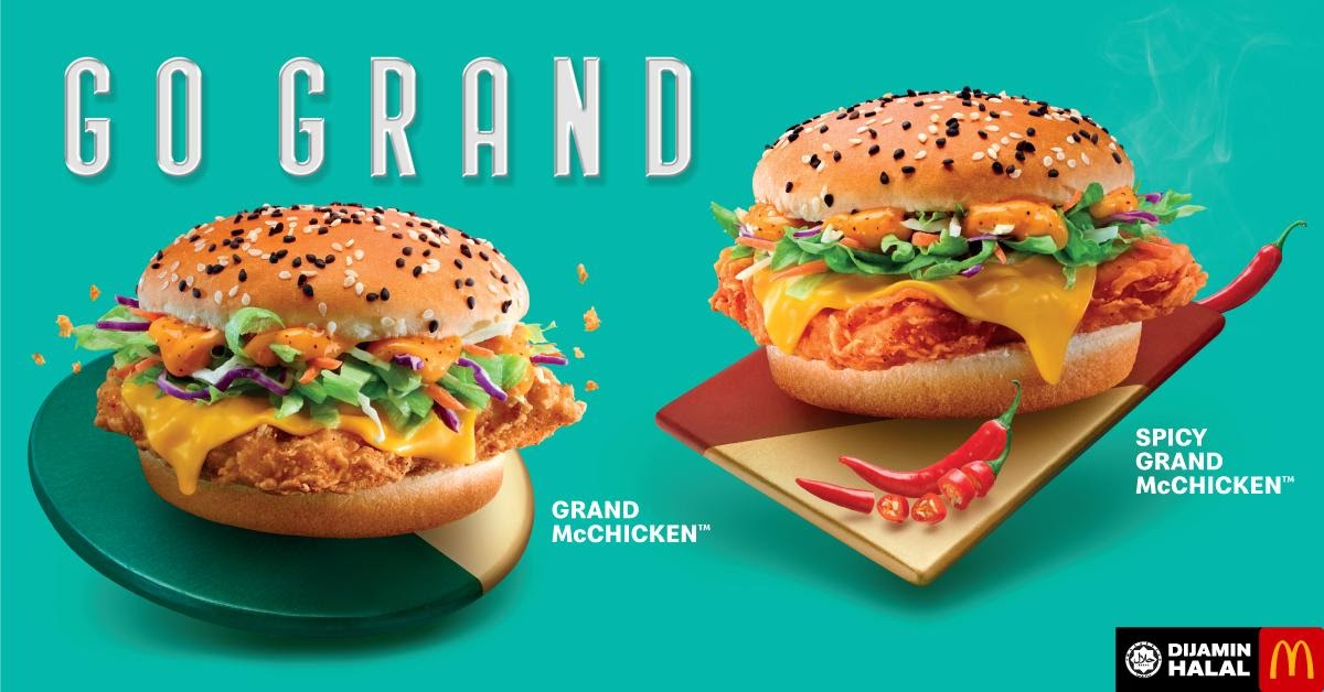 Harga McDonald's Grand McChicken Burger Mcd