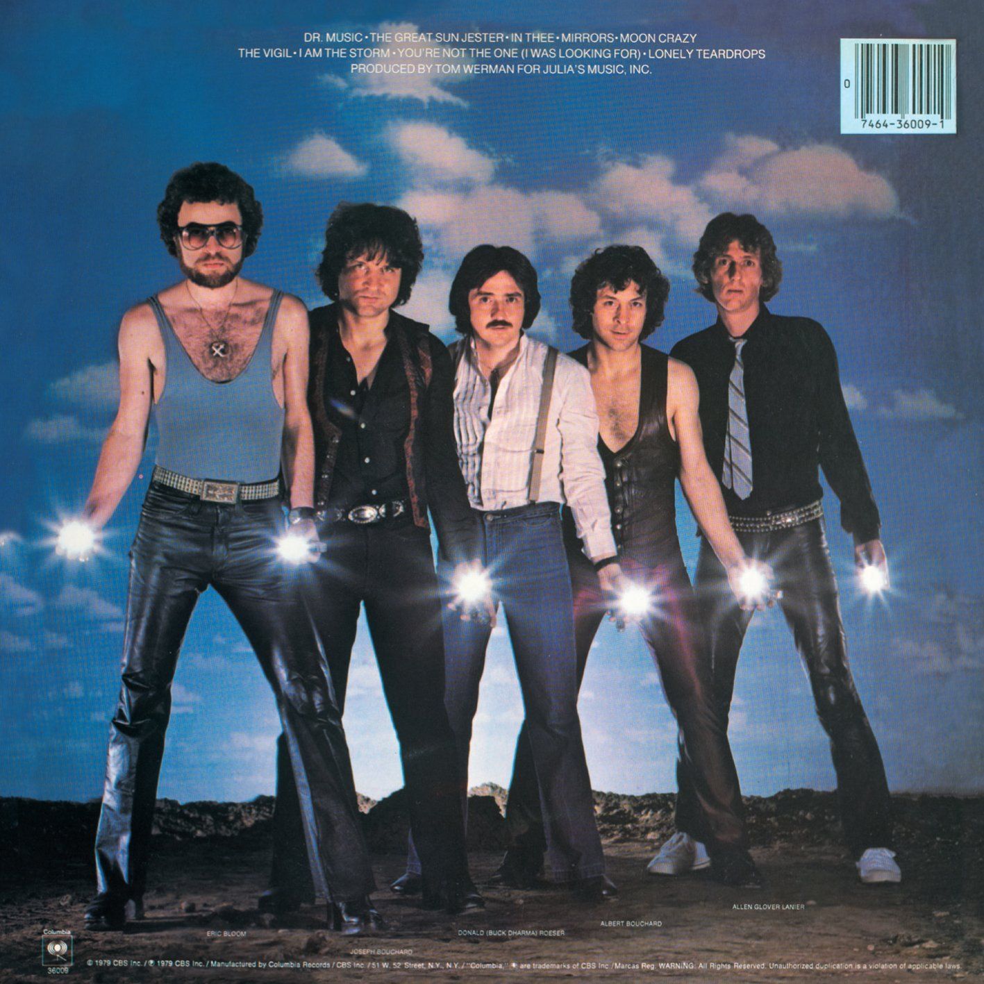 Classic Rock Covers Database Blue Oyster Cult Mirrors (1979)