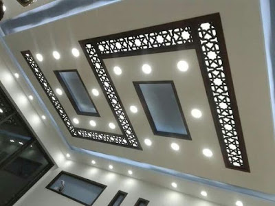Latest modern pop false ceiling design for living room hall bedroom hallway 2019