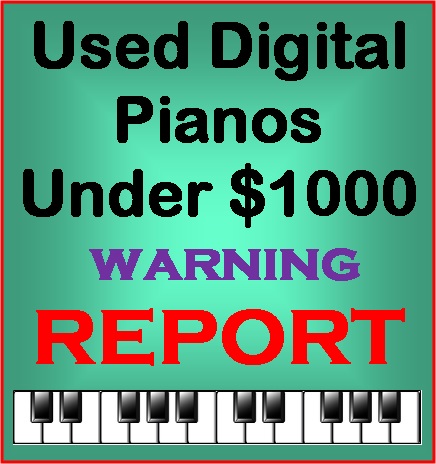 Used Digital Pianos Under $1000 - Report