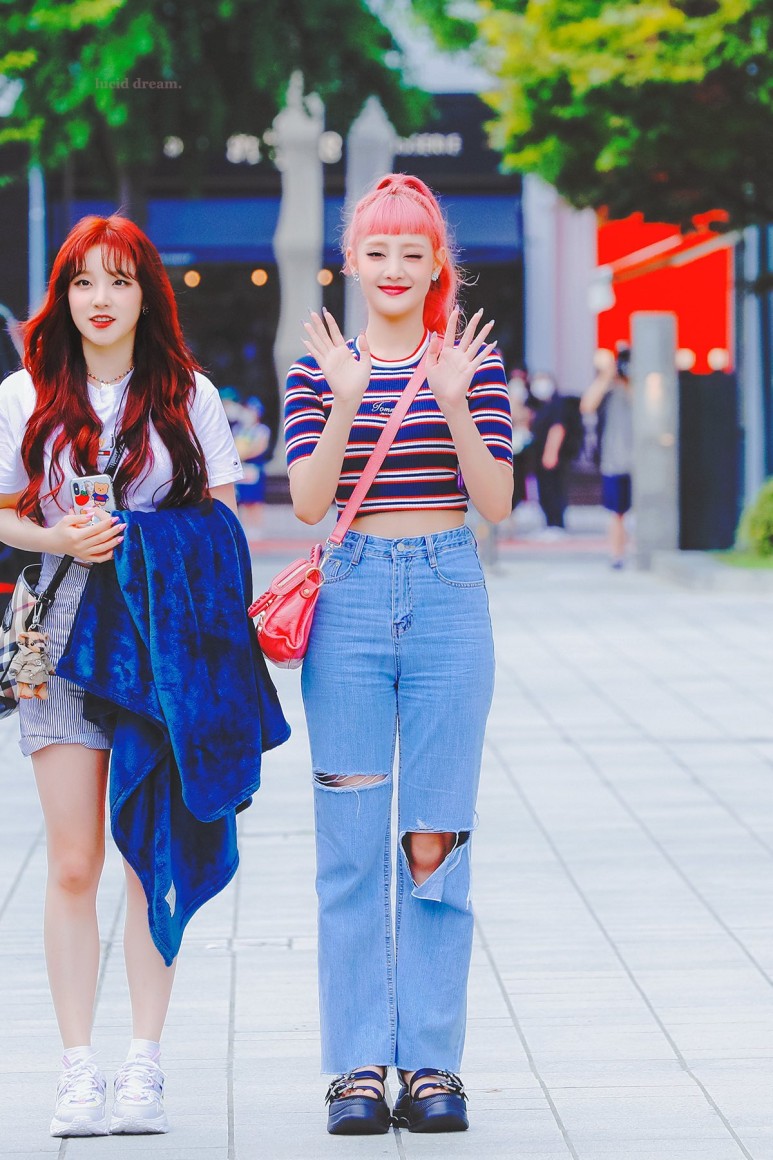 인간복숭아 그 자체인 (여자)아이들 민니 비주얼 | 인스티즈