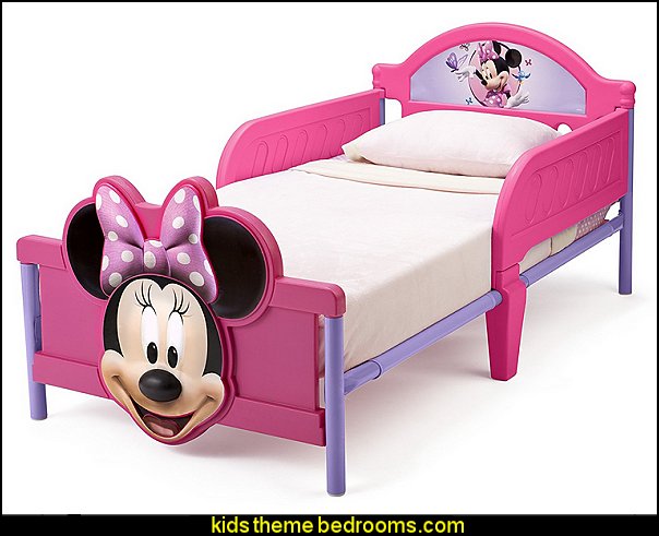 Delta Children's Products Minnie Mouse 3D Toddler Bed Mickey Mouse bedroom ideas - Minnie Mouse bedroom decorating - Mickey Mouse bedding - Minnie Mouse Bedding - Mickey Mouse wall decals - Mickey Mouse Comforters - Disney bedding - Disney home decor - Mickey & Friends - Mickey Mouse furniture Delta Children's Products Minnie Mouse 3D Toddler Bed