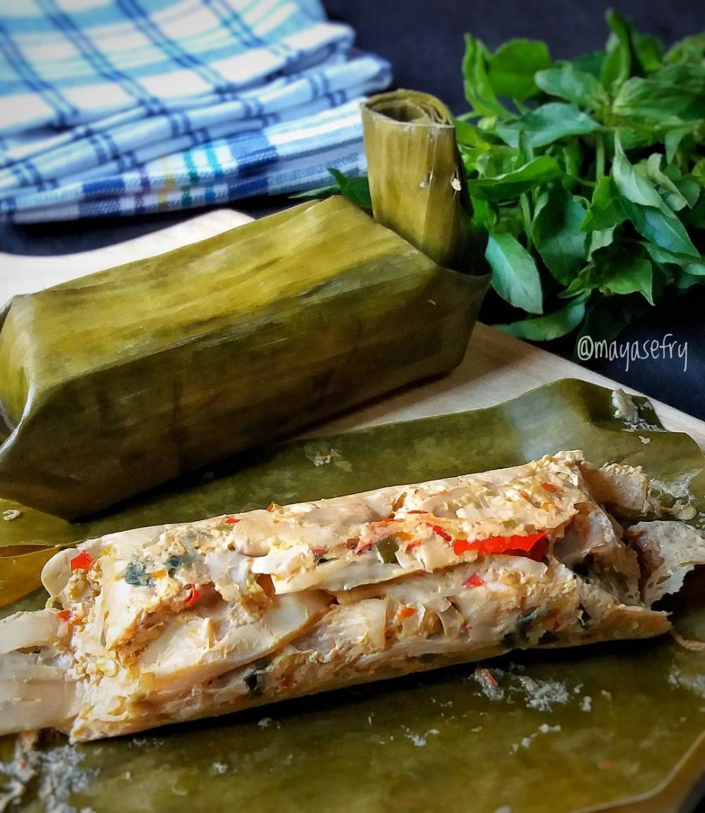 Pepes jamur - Katalog Resep Masakan