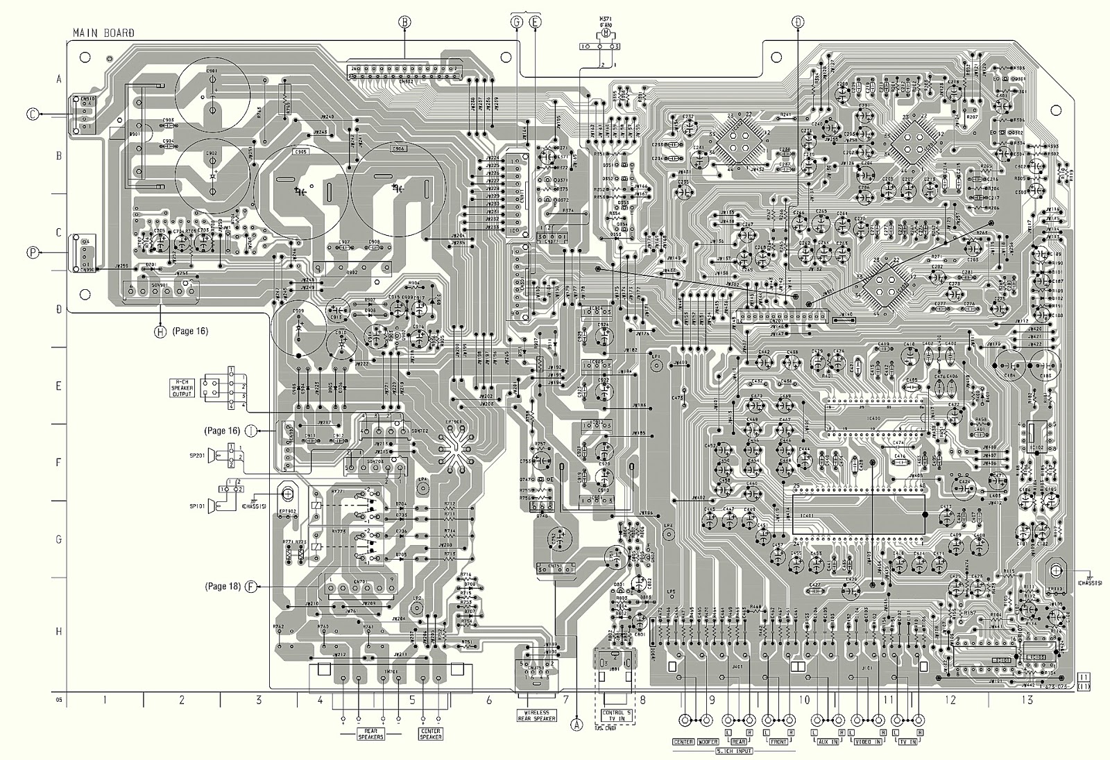 Electro Help  Sony Sava 500 Test Mode  U2013 Schematic Diagram