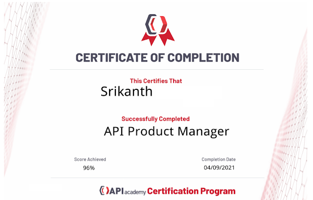 API Academy API Product Manager Certification exam answers