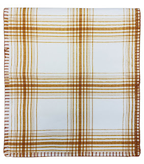 Pumpkin Spice Plaid Table Runner