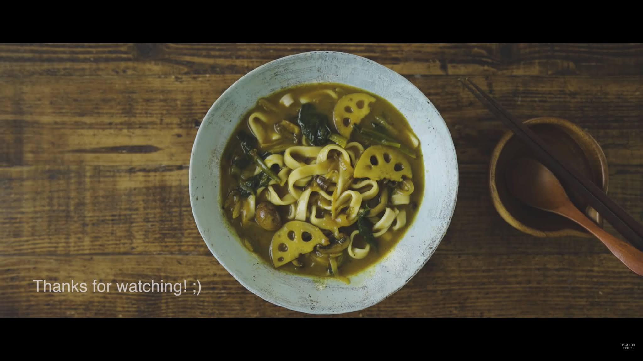 Screenshot of Japanese Curry Udon Noodles (B), by Peaceful Cuisine.