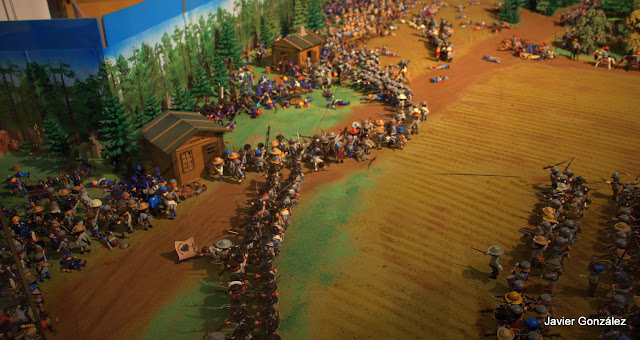 Batalla de Chickamauga reproducida por Clicks