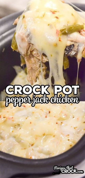 Crock Pot Pepper Jack Chicken